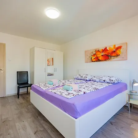 Crowonder Lucky House With Pool And Patio 30 Meters From The 扎达尔